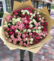 101 кустовых роз