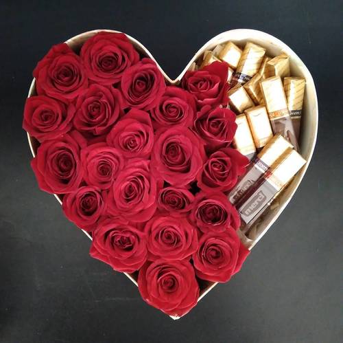 Цветы со сладостями №23