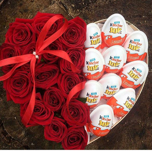 Цветы со сладостями №25