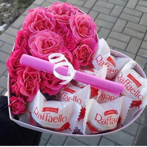 Цветы со сладостями №31