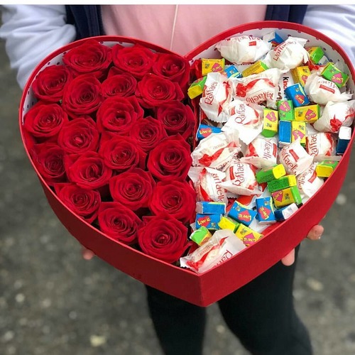 Цветы со сладостями №4