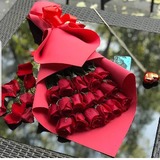 Голландские розы 100см 17шт