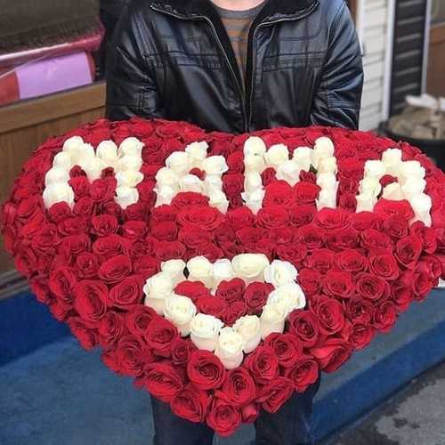 МАМА из роз Big size