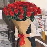 Голландские розы 100см 25шт
