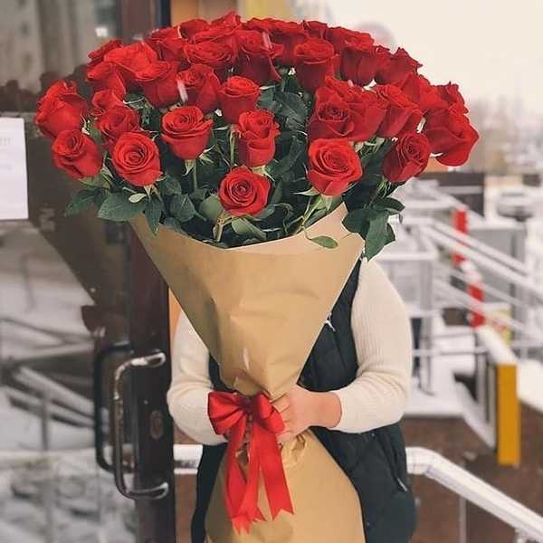 Голландские розы 100см 25шт