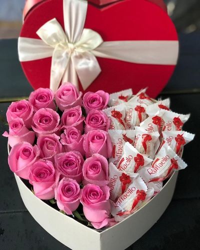 Цветы со сладостями №29