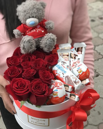 Цветы со сладостями №26