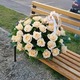Корзинка из 51 розы 