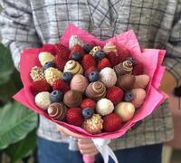 Букет из клубники в шоколаде "Choco"