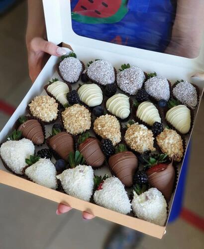 Клубника в шоколаде Набор "Camellia"