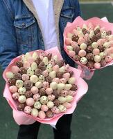 Букет из клубники в шоколаде "Rose"