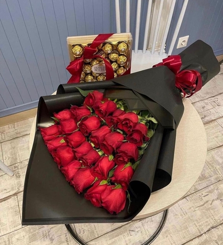 Букет "ЛЮБОВЬ С ПЕРВОГО ВЗГЛЯДА"