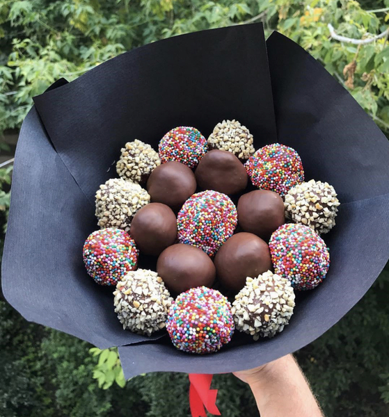 Букет из клубники в шоколаде "mini"