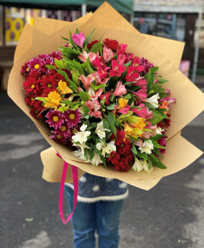 Букет "ЦВЕТНЫЕ СНЫ"