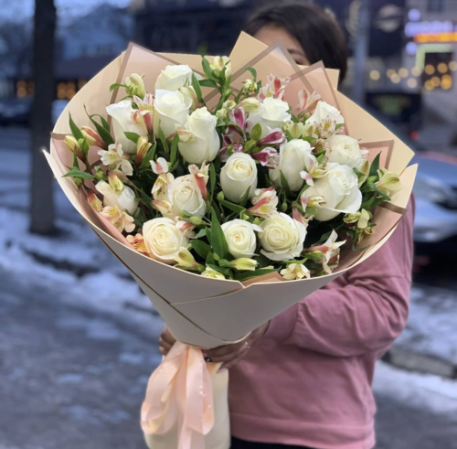 Букет "НЕЖНОЕ ПРИКОСНОВЕНИЕ"