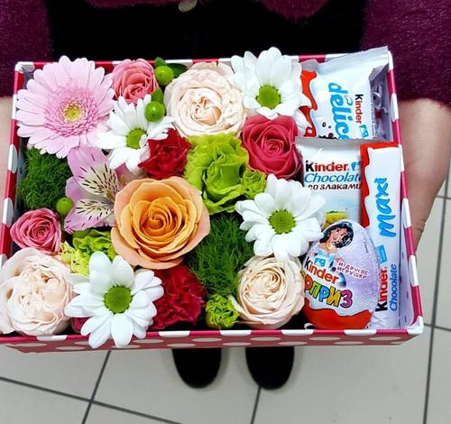 Цветы со сладостями №12