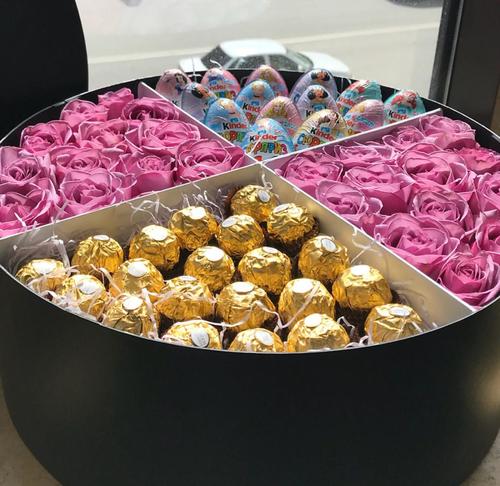 Цветы со сладостями №17