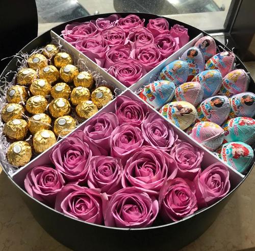 Цветы со сладостями №17